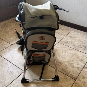 Cross Terrain Evenflo Snugli Baby Toddler Hiking Carrier Backpack Kickstand